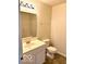 The bathroom features a vanity with sink and toilet at 3016 Wildcat Ln, Indianapolis, IN 46203