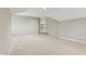 Finished basement offers open space, carpeted floors, and recessed lighting, ideal for entertaining at 3744 Abney Point Dr, Carmel, IN 46077