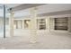 Large basement featuring columns, lighting, stairs to first floor and multiple storage shelves at 3744 Abney Point Dr, Carmel, IN 46077