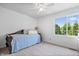 Well-lit bedroom with a daybed and a large window offering ample natural light at 3823 Brigade Cir, Carmel, IN 46032
