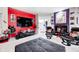 Living area featuring a fireplace, contemporary decor, and an inviting atmosphere at 434 Sheffield Ct, Carmel, IN 46032