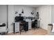 Bright office with built-in desk and storage featuring two workstations at 470 Mill Farm Rd, Noblesville, IN 46062