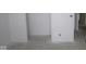 Neutral hallway featuring access to various rooms within the home at 5032 Carmine St, Brownsburg, IN 46112