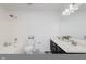 Full bathroom with double sink vanity, tiled bathtub and shower at 6703 Wimbledon Dr, Zionsville, IN 46077