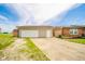 Spacious detached garage with ample parking and storage space at 6863 W Jennifer Ct, Greenfield, IN 46140