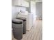 Well-equipped laundry room with modern appliances and ample storage space for convenience at 6863 W Jennifer Ct, Greenfield, IN 46140