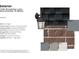 Exterior color selections with brick, gray siding, Timberline charcoal shingles, and Madison 1-Light Black lighting at 7346 Broadview Ln, McCordsville, IN 46055
