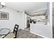 View of kitchen featuring stainless steel appliances and white cabinetry at 8024 Sunfield Ct # 5-B, Indianapolis, IN 46214
