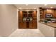 Tastefully updated kitchen featuring custom wood cabinets, granite countertops and stainless appliances at 8690 Jaffa Ct W Dr # 28, Indianapolis, IN 46260