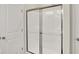 Bathroom featuring a glass-enclosed shower stall at 104 Maxim Ct, Cumberland, IN 46229