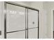 Bathroom featuring a glass-enclosed shower stall at 104 Maxim Ct, Cumberland, IN 46229