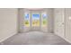 Bedroom featuring a bay window that brings in natural light and offers neighborhood views at 1139 Fernwood Way, Plainfield, IN 46168