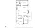 Detailed second floor plan showcases layout, rooms, dimensions, and balcony location within the home at 1139 Fernwood Way, Plainfield, IN 46168