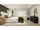 Serene bedroom featuring stylish decor, comfortable furnishings, and a minimalist design at 11626 Aubrey Ln, Fishers, IN 46040