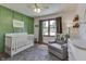 This bright Bedroom features modern color accents and plenty of natural light at 1480 E Jefferson St, Franklin, IN 46131