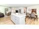 Open concept living space seamlessly connects the kitchen, dining area, and living room at 1530 Gristmill Meadows Dr, Westfield, IN 46074