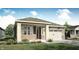 Charming single-story home with a brick facade, covered entry, and well-manicured lawn at 19445 Boulder Brook Ln, Westfield, IN 46074