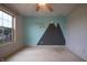 Empty bedroom with a ceiling fan and a window at 3247 Moonlight Ct, Columbus, IN 47203