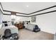 Shared bedroom with two twin beds, neutral carpet, modern décor and plenty of natural light at 3924 Andean Ct, Bargersville, IN 46106