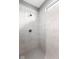 Modern walk-in shower with tiled walls and floor at 4659 W Otway Ln, New Palestine, IN 46163