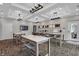 Spacious design studio featuring tables and sample design options at 5151 Nettleton Way, Avon, IN 46123