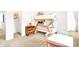 Playful bedroom featuring a bunk bed, colorful chairs, and modern dresser at 5312 Summerton St, McCordsville, IN 46055