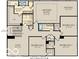Second-floor layout with owner's suite, three additional bedrooms, a loft, and convenient laundry room at 5312 Summerton St, McCordsville, IN 46055