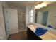 Bathroom with a modern vanity, shower, and toilet at 6223 Medina Spirit Dr, Indianapolis, IN 46237