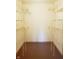 Walk-in closet featuring wire shelving for organization and storage space at 704 E Perry St, Indianapolis, IN 46227