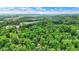 Aerial view of cozy home nestled among lush greenery at 7335 Bethany Park, Martinsville, IN 46151