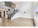 Spacious living room with high ceilings, large windows, and an open layout at 951 Parker Ln, Westfield, IN 46074