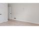 A bright, airy bedroom with two closets and hardwood flooring offers a cozy and functional living space at 1108 N Ritter Ave, Indianapolis, IN 46219