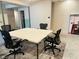 Unfinished basement space with table and chairs, offering potential for customization and added living area at 12832 Broncos Dr, Fishers, IN 46037