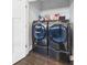 Laundry room featuring a front-load washer and dryer at 1409 Spann Ave, Indianapolis, IN 46203