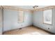Bedroom with wall decor and linoleum floors at 1515 S Emerson Ave, Indianapolis, IN 46203
