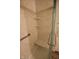 Accessible shower features grab bars, built in seat and shelves in the tiled walk in shower for convenience and safety at 1652 Sweetwater Ln, Greenfield, IN 46140