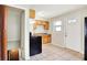 Small kitchen with a window view to the front yard at 1852 N Warman Ave, Indianapolis, IN 46222
