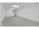 Unfinished basement with neutral carpet and staircase at 1941 Orchard Ct, Carmel, IN 46280