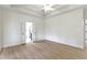 Spacious main bedroom with an open entryway to the bathroom at 1941 Orchard Ct, Carmel, IN 46280