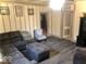 Cozy living room featuring comfortable seating and neutral decor at 21 Reo St, Columbus, IN 47201