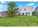 This home features a spacious backyard and green space views at 2473 Shadow Bend Dr, Columbus, IN 47201