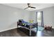 bedroom featuring a bed, curtains and various toys at 2473 Shadow Bend Dr, Columbus, IN 47201
