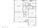 Second-floor plan featuring primary bedroom, loft, two bathrooms, and additional bedrooms at 3221 Holt St, Whiteland, IN 46184