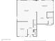 Detailed layout of first floor showing room sizes, including living room, Gathering room, kitchen, laundry, and foyer at 3221 Holt St, Whiteland, IN 46184