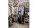 Spacious walk-in closet with ample storage for clothes, shoes, and accessories at 3691 Talmine Ln, Bargersville, IN 46106