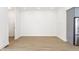 Empty dining room with light wood floors and recessed lighting at 39 N Walcott St, Indianapolis, IN 46201