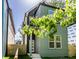 View of a two-story home showing the entry and under construction exterior at 39 N Walcott St, Indianapolis, IN 46201