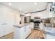 Bright, eat-in kitchen with stainless appliances, island and lots of cabinet space at 410 Wood Hollow Ct, Westfield, IN 46074