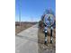 Big Four Trail sign marking entrance to the Big Four Trail, a paved path for recreational use at 5725 W 200 N, Lebanon, IN 46052