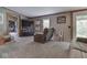 Cozy living room with comfortable seating and natural light at 6091 Mt Moriah Rd, Nineveh, IN 46164